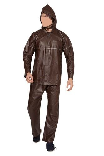 Waterproof Men'S Pvc Rainsuit