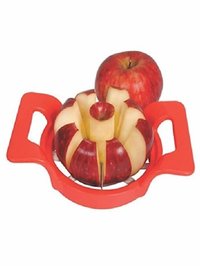 Plastic Apple Cutter Manual Fruit Slicer Divider with Handle for Kitchen