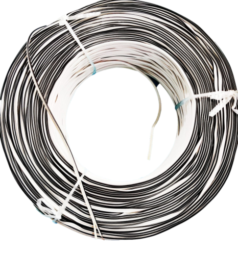 As Per Customer Requirement Speaker Wire (Black +White)