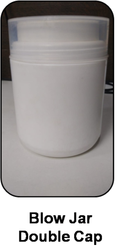 Blow Jar Double Cap
