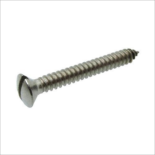 Stainless Steel Slotted Raised Countersunk Head Screw