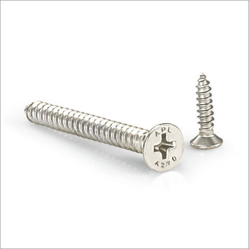 Stainless Steel Cross Recessed Countersunk Head Tapping Screw