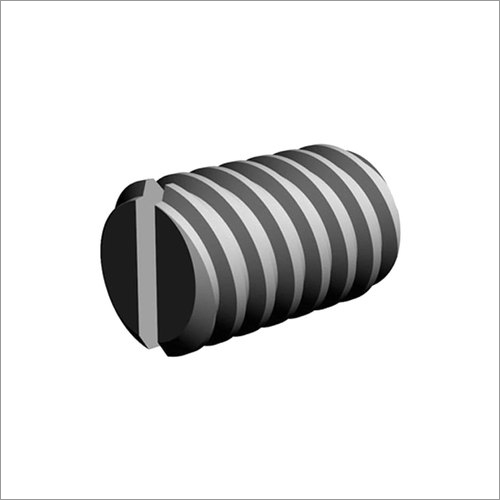 Cone Point Slotted Set Screw