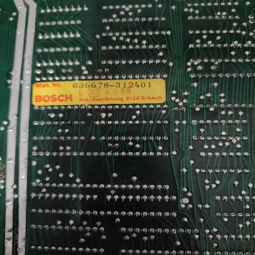 BOSCH 036678-312401 CNC SYSTEM PCB CARD