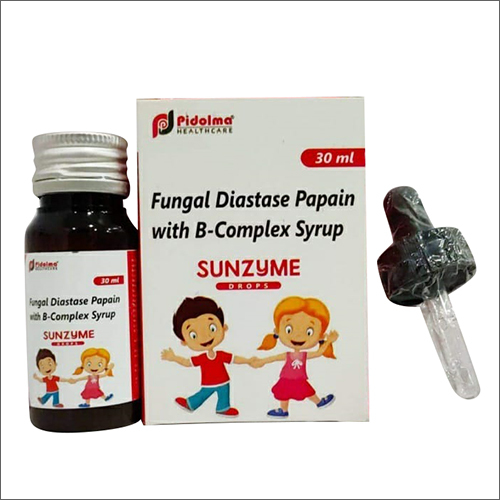30Ml Fungal Diastase Papain With B-Complex Syrup General Medicines