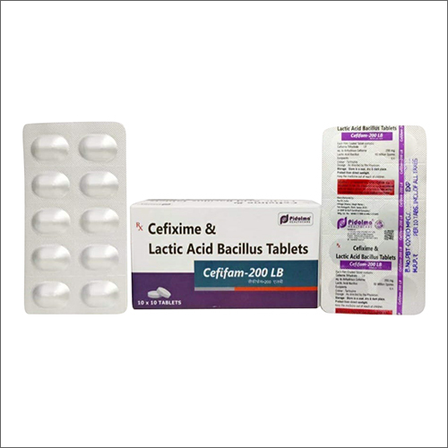 Cefixime And Lactic Acid Bacillus Tablets