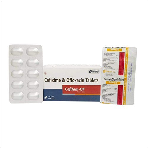 Cefixime And Ofloxacin Tablets