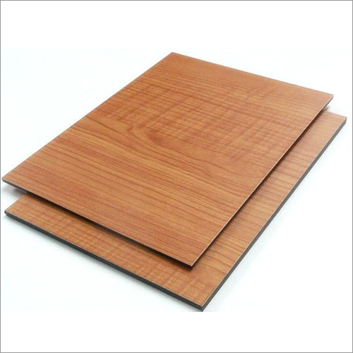 Wood Grain Aluminum Composite Panel Application: Exterior