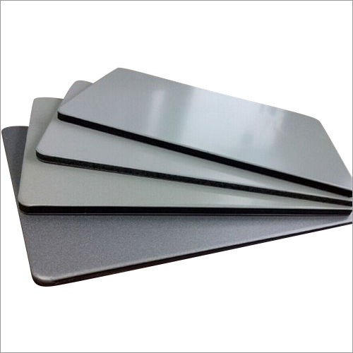 Bright Silver Aluminium Composite Panels