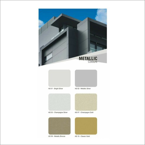Metallic And Solid Aluminum Composite Panel Application: Interior
