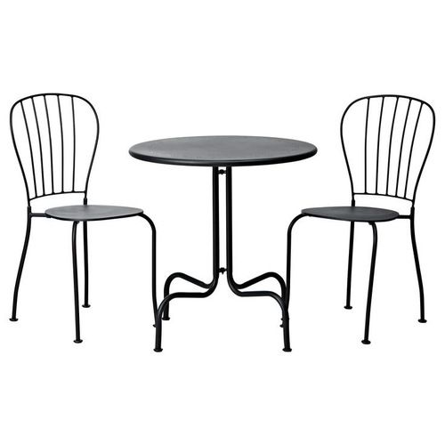 Handmade Iron Patio Table Chair Set