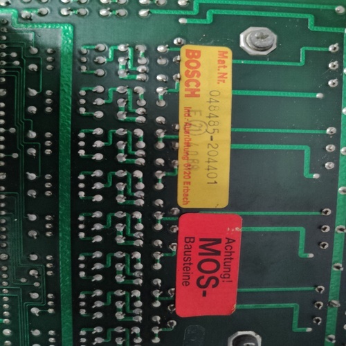 BOSCH 048485-204401 CNC SYSTEM PCB CARD