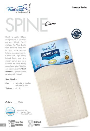 Vibezz Spine Care Mattress
