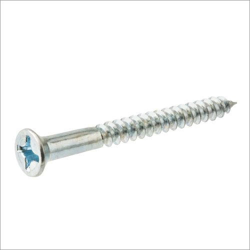 Half Thread Mild Steel Screw