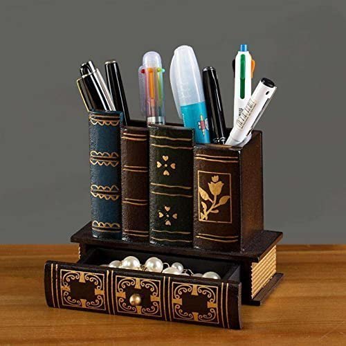 Wooden Pen Stand