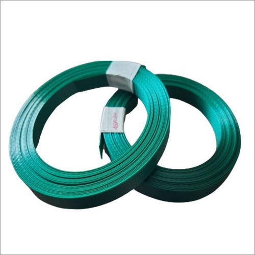 Round Green Packaging Strap