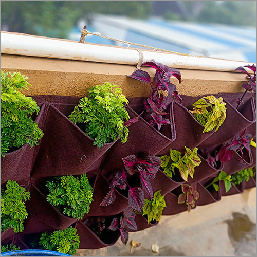 Verticle Wall Mounted Grow Bags