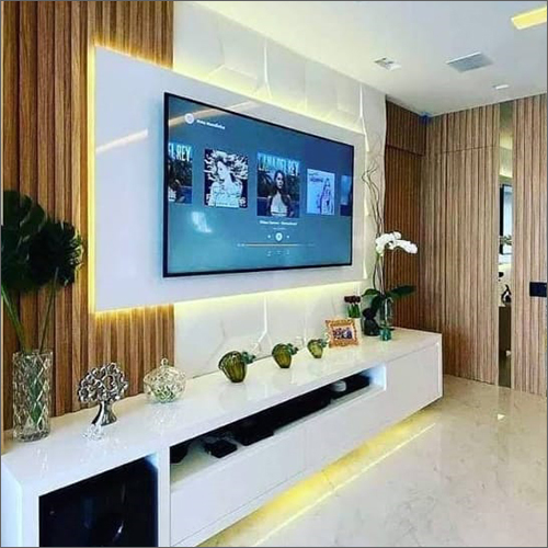 Almirah+Tv panel wall mounted interior services