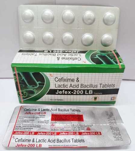 Cefixime 200 mg Lactic Acid Bacillus Tablet Dispersible Tablet