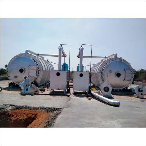 Semi Continuous Tyre Pyrolysis Plant