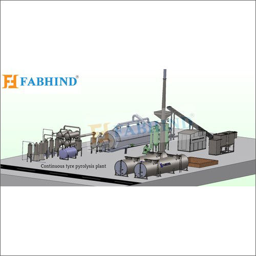 Waste Tyre Recycling Pyrolysis Plant