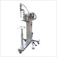 Semi Auto Paste Liquid Filler Single Head Machine