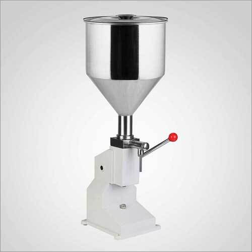 10 ml to 100ml Manual Paste Filler Machine