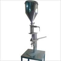 Foot Operated Paste Filling Machine