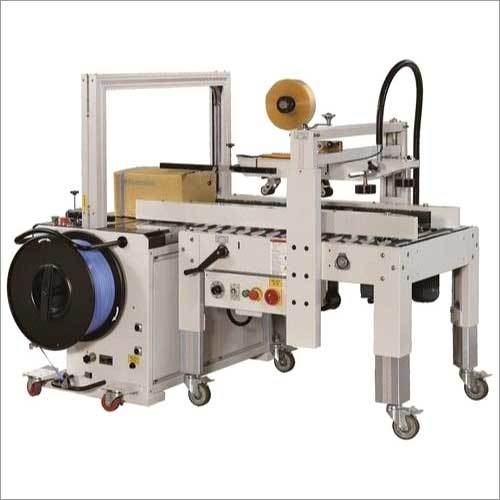 Carton Sealing And Strapping Machine