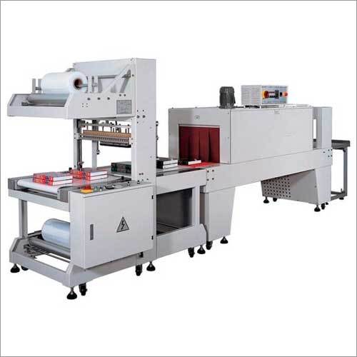 Semi Automatic Sleeve Wrapper and PE Thermal Shrink Packaging Machine