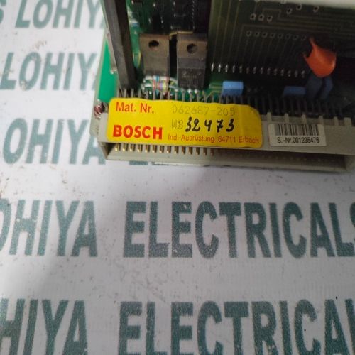 BOSCH 062687-205 CNC SYSTEM POWER SUPPLY
