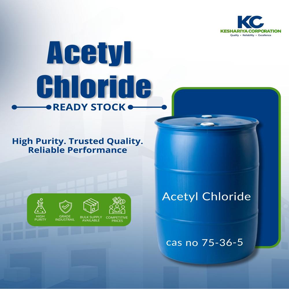 Acetyl Chloride Liquid - Cas No: 75-36-5