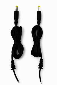 Dc Pin Adopter Lead (dot-dot Print) - Copper Pvc Insulation, Twin Parallel Core, 1-5 Amp Rated Current, 250v Rated Voltage | 50/60hz Frequency, Custom Length