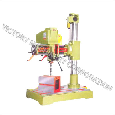 High Precision Radial Drilling Machine - Stainless Steel, Automatic Power Source | New, Non-Computerized Design, Ideal for Precision Drilling