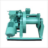 Ss Electric Winch - Stainless Steel, All Sizes, Blue Color | Electric Power Source, Industrial Usage