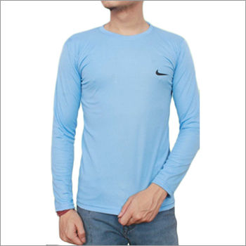 Mens Full Sleeves Plain T-shirts Gender: Male