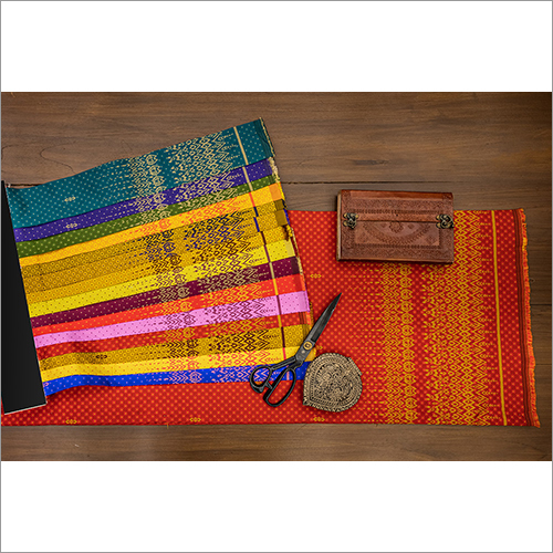 Silk Jacquard Khmer Fabric