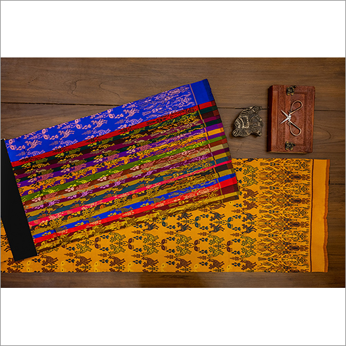 Washable Traditional Polyester Jacquard Khmer Fabric