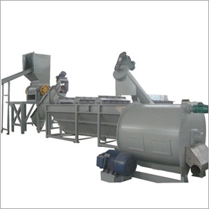 PE Waste Plastic Film Crushing Washing And Drying Production Line