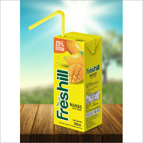 200 Ml Freshill Mango Drink Packaging: Box