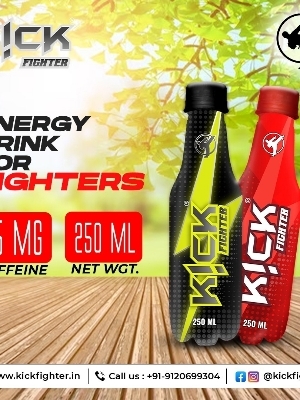 Kick Fighter Mixed Berries Energy Drink
