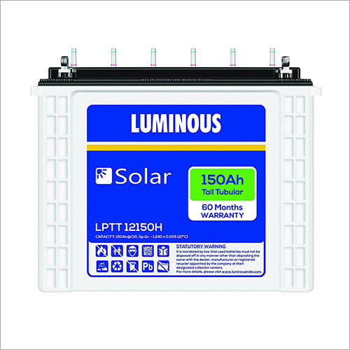 Luminous 150Ah Solar Tall Tubular Battery