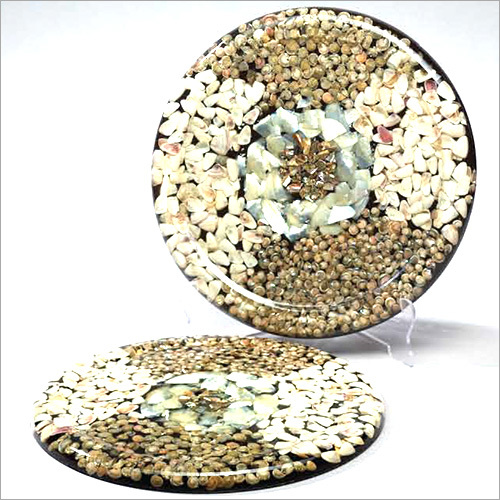 Fancy  Seashell Serving Plate