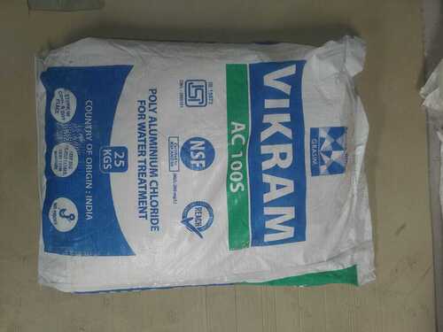 Poly Aluminium Chloride Powder 25kg