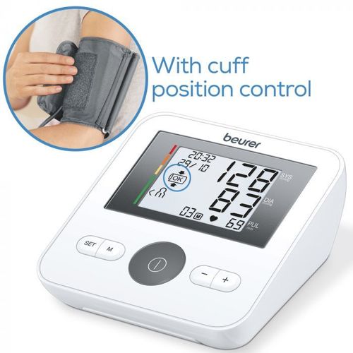 Beurer Bm 27 Upper Arm Blood Pressure Monitor Color Code: White