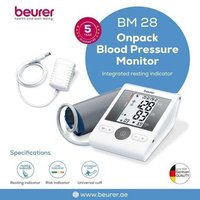Beurer BM 28 Upper Arm Blood Pressure Monitor with Adaptor