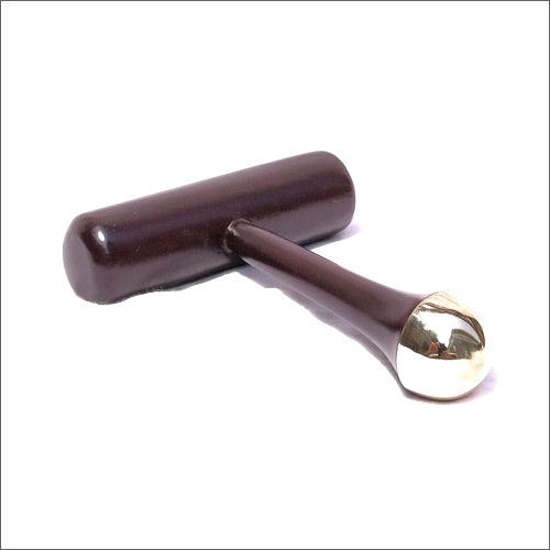 Wooden and Bronze Kansa Wand Marma