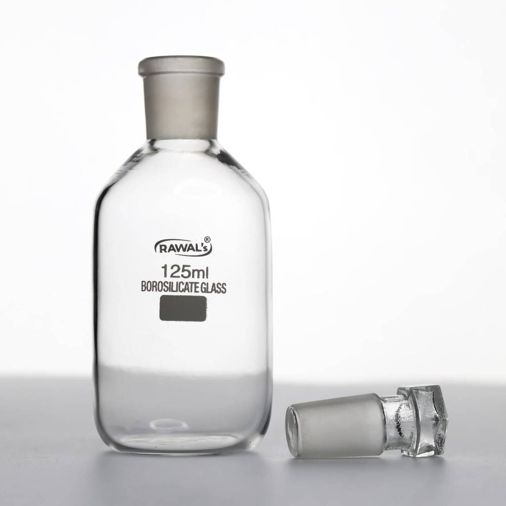 Reagent Bottle With Joint - Color: Transparent