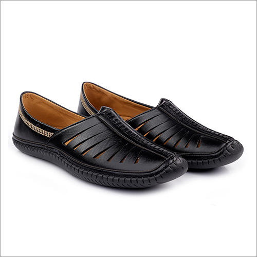 Mens Synthetic Pure Leather Ethnic Shoes