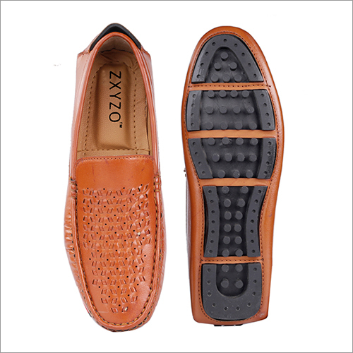 PVC Teek Fly Knitted Casual Loafer Shoes